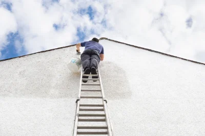 Peinture extérieure à Malleret — façades et ravalement